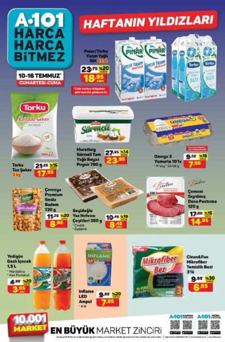 A101 16 Temmuz kataloğu yayınlandı! A101 16 Temmuz kataloğunda neler var? Bu hafta A101 kataloğunda neler var?